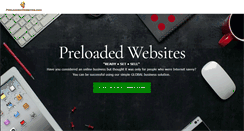 Desktop Screenshot of preloadedwebsites.com