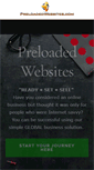 Mobile Screenshot of preloadedwebsites.com